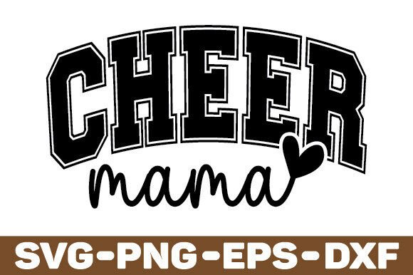 Cheer Mama SVG: Fresh Graphics for Crafts