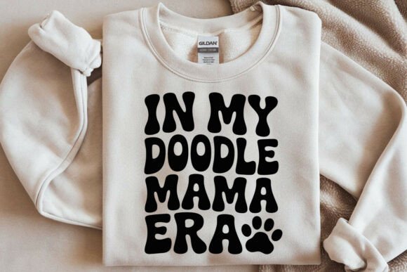 Doodle Mama Era SVG: Retro Graphics for Crafts