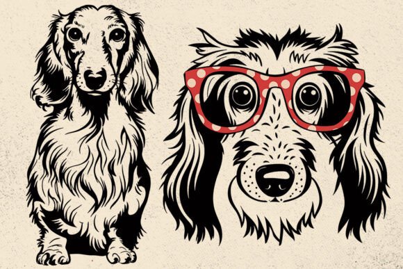 Longhaired Dachshund SVG: Crafts & Graphics Review
