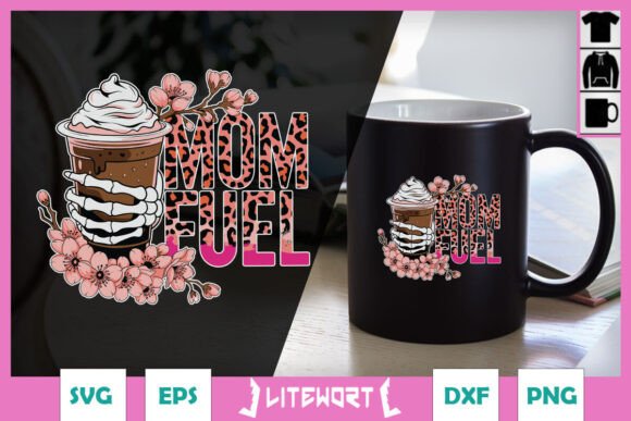 Mom Fuel SVG: Elevating Crafts and Graphics