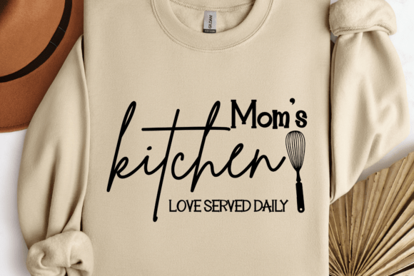 Mom's Kitchen SVG: Crafts & Graphics for Brands