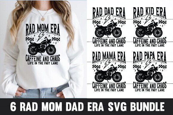 Rad Mom Dad Era: Fresh Graphics for Crafts