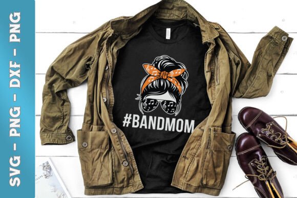 Review: Band Mom Messy Bun SVG for Embroidery Projects
