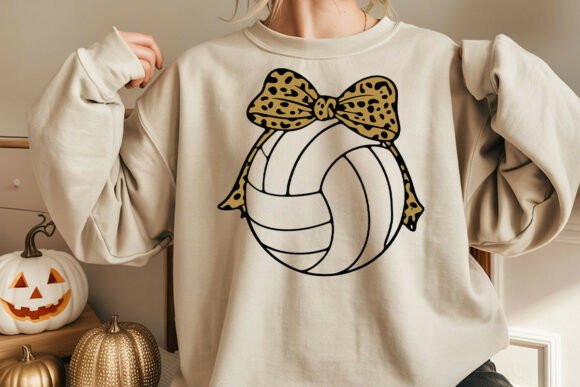 Volleyball Cheetah Bandana: Graphics for Crafts